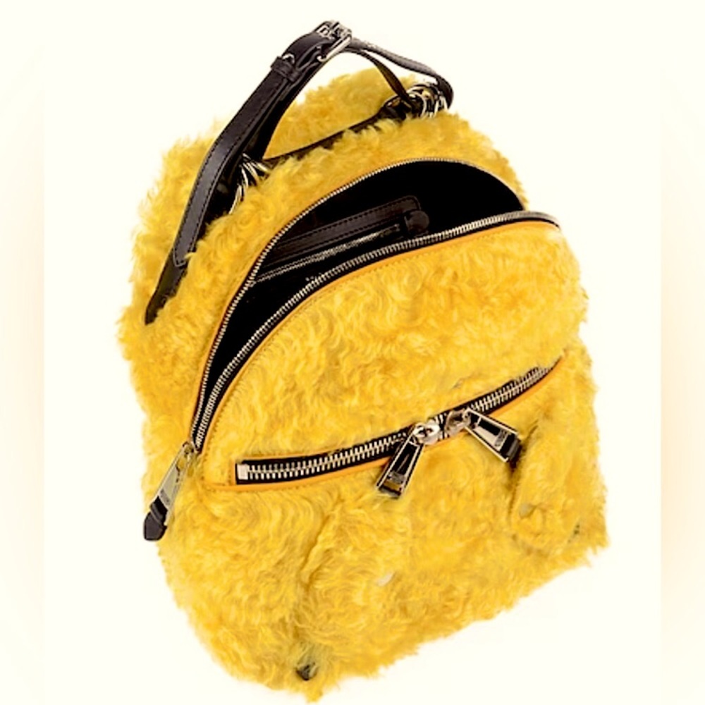 Moschino Couture Mohair blend “fur” backpack - Picture 1 of 15
